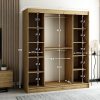 Nowoczesna szafa LAMELO 180 z lamelami. Charakteryzuje ją nowoczesny design i elegancji wygląd.