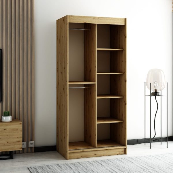 Interieur van kledingkast LAMELO II 100 cm