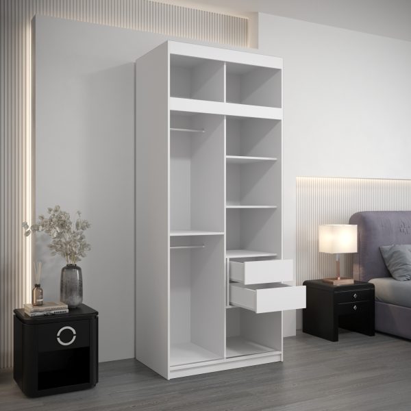 Bovenkast MAROKO 100 wit