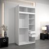 Bovenkast MAROKO 120 Wit mat + wit mat met lades