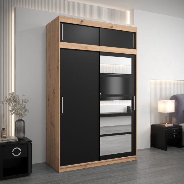 Kledingkast RENO 1 150 met bovenkast