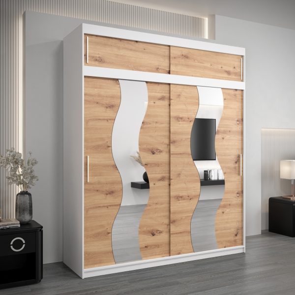 Kledingkast SOLANA 200 met bovenkast