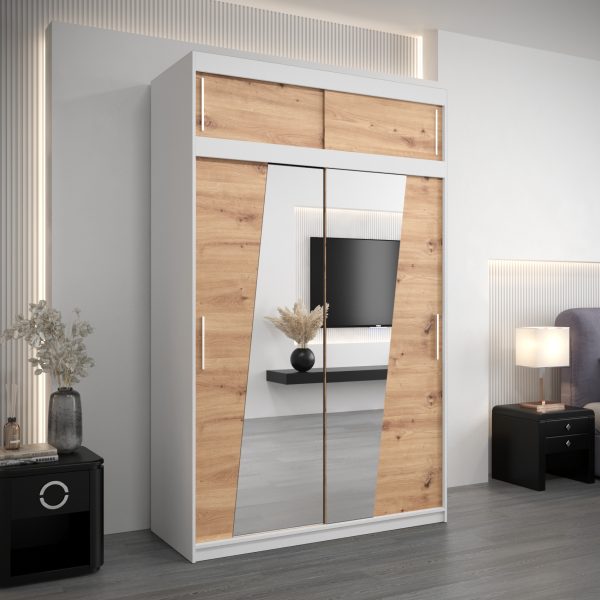 Kledingkast RHOMB 150 cm met bovenkast