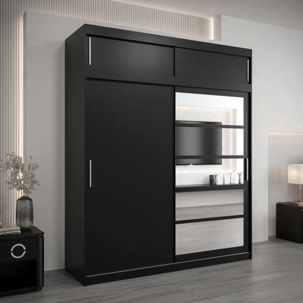 Kledingkast RENO 1 200 met bovenkast