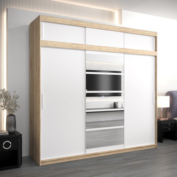 Kledingkast RENO 1 250 met bovenkast