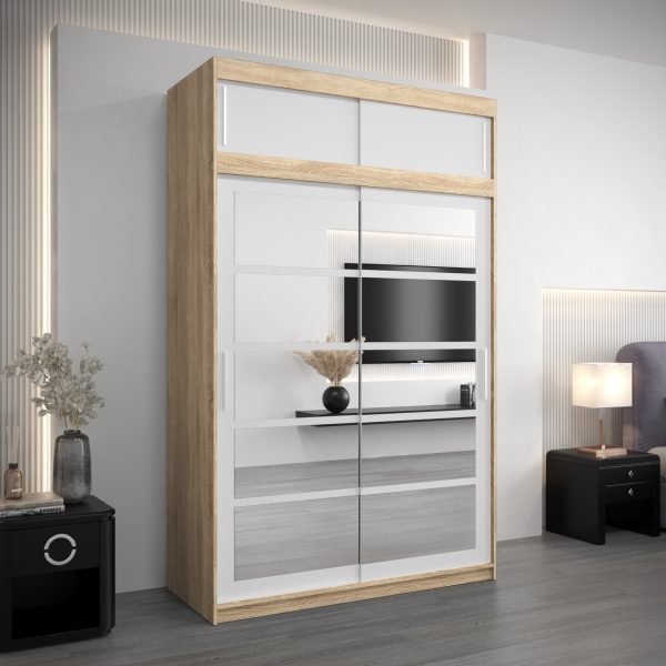 Kledingkast RENO 2 150 met bovenkast