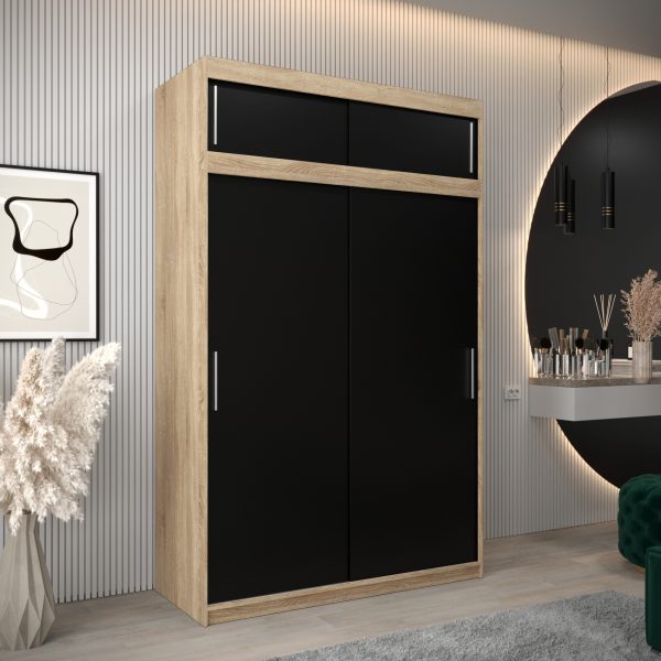 Kledingkast TOKIO 150 met bovenkast