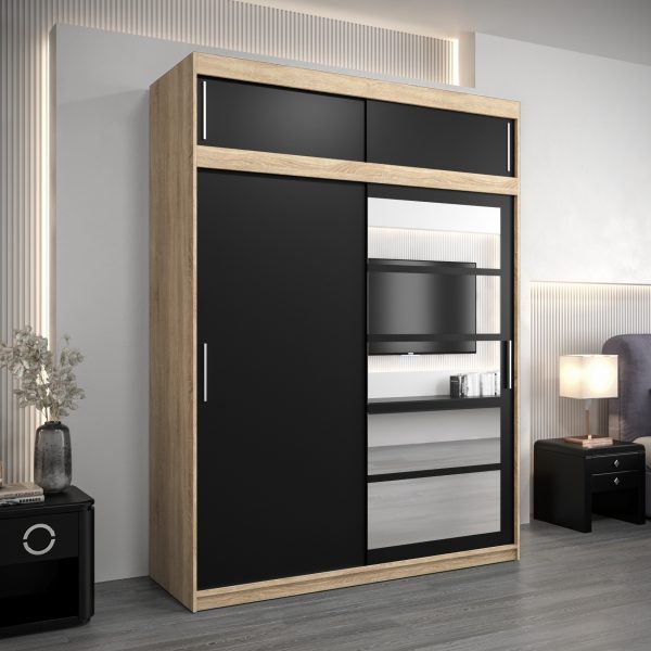 Kledingkast RENO 1 180 met bovenkast