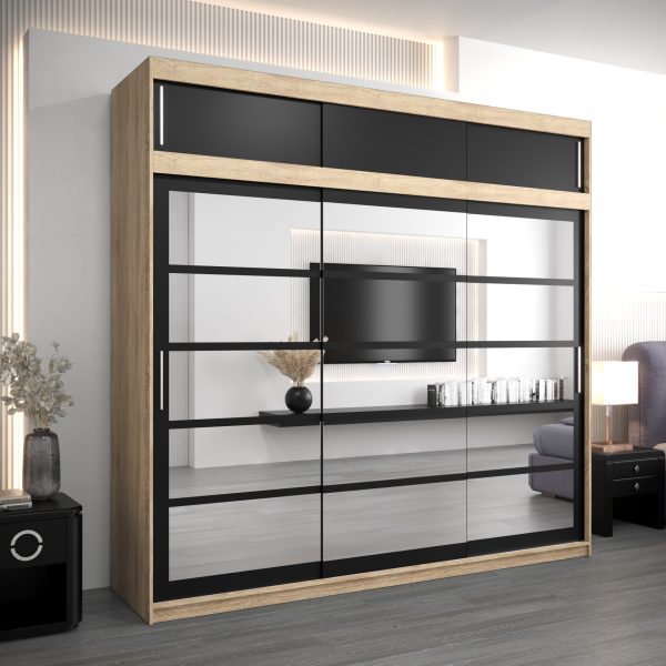 Kledingkast RENO 2 250 met bovenkast