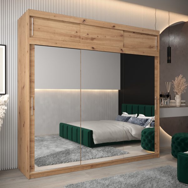 Kledingkast Tokio 3 250 met bovenkast