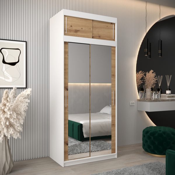 Kledingkast Tokio 3 100 met bovenkast