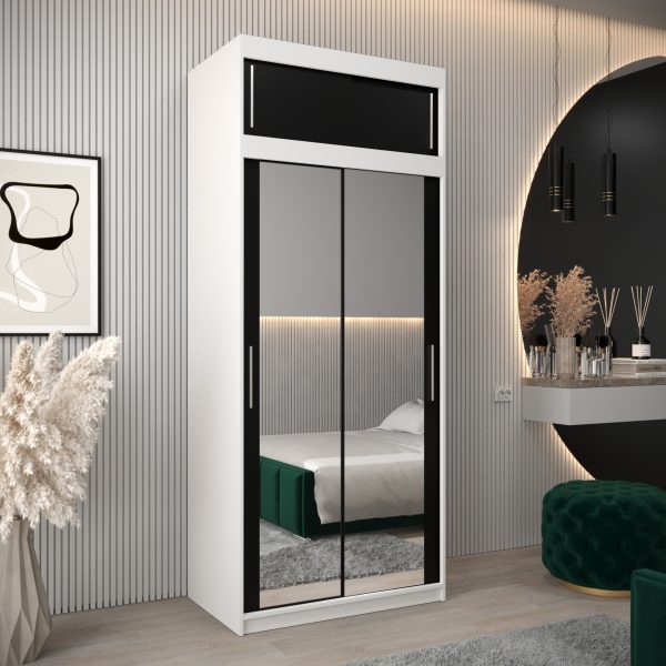 Kledingkast Tokio 3 100 met bovenkast