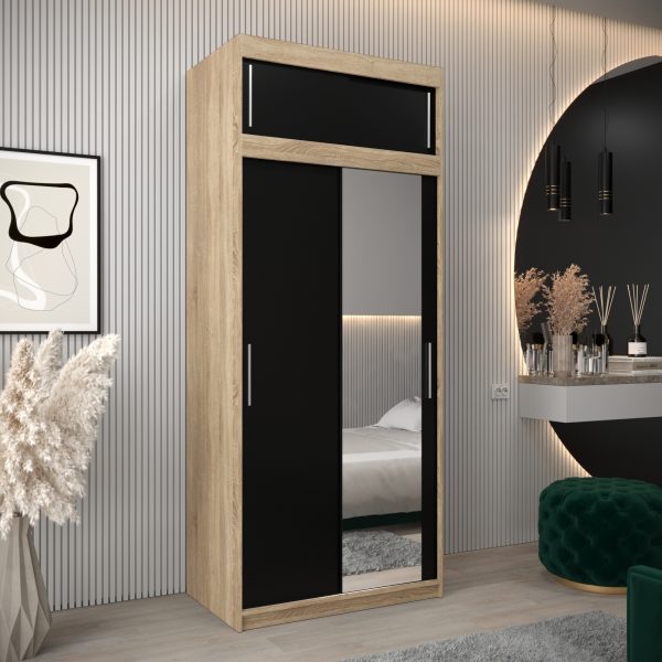 Kledingkast Tokio 2 100 met bovenkast