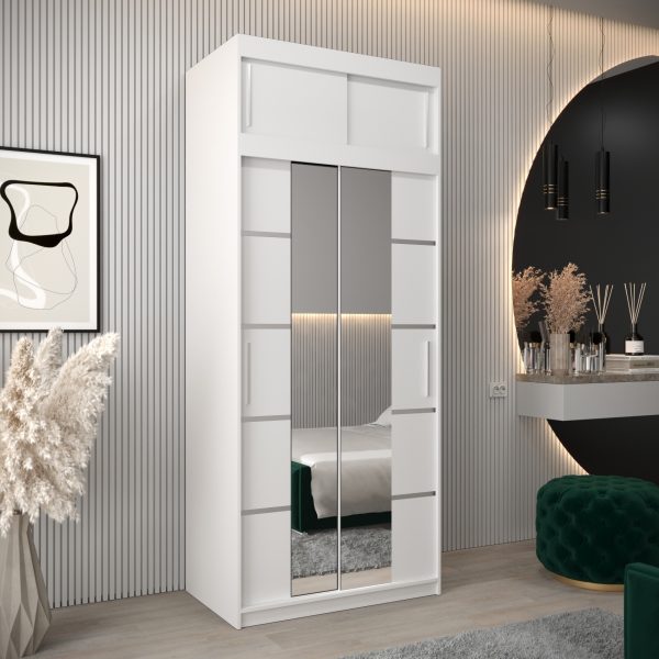 Kledingkast VITTORIA 4 100 met bovenkast