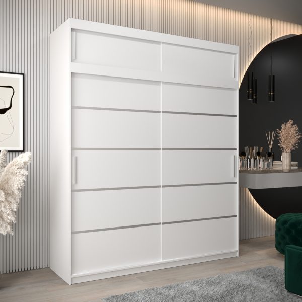 Kledingkast VITTORIA 1 200 met bovenkast