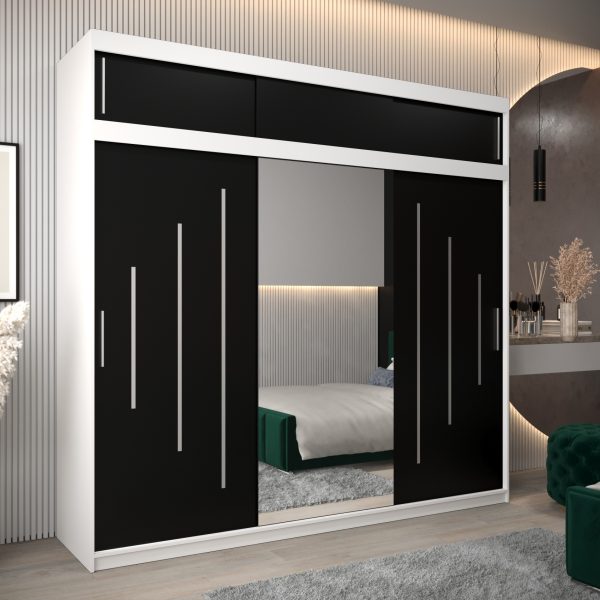 Kledingkast Purmer 1 250 met bovenkast