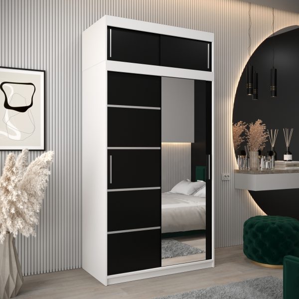 Kledingkast VITTORIA 2 120 met bovenkast