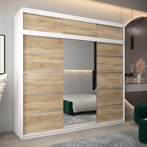 Kledingkast VITTORIA 2 250 met bovenkast