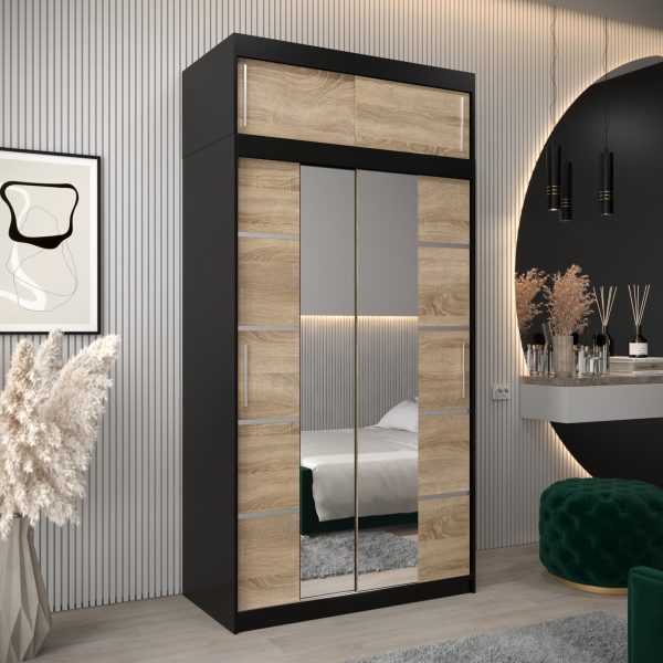 Kledingkast VITTORIA 4 120 met bovenkast