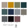 tkanina matt velvet próbnik