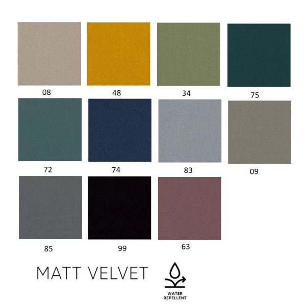 tkanina matt velvet próbnik