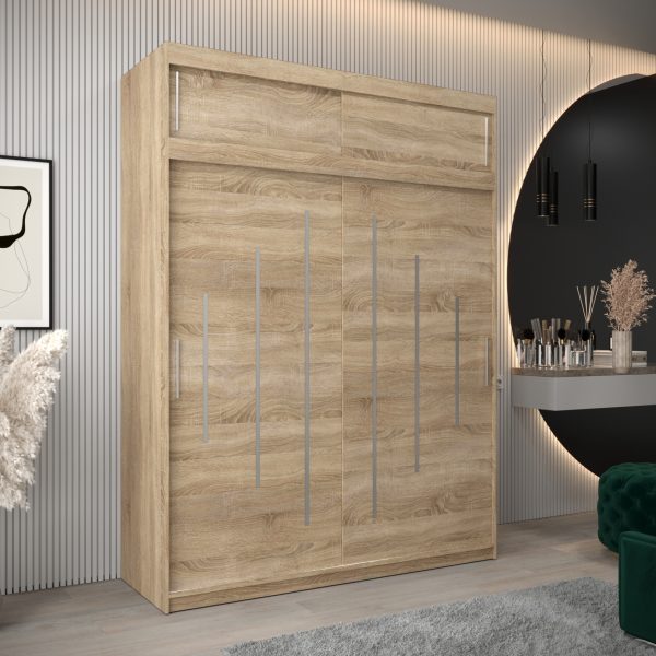 Kledingkast Purmer 180 met bovenkastje