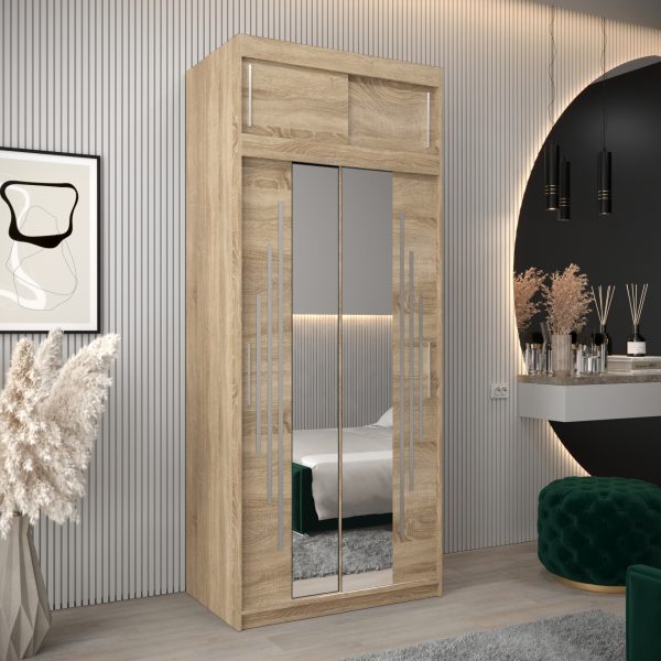 Kledingkast Purmer 1 100 met bovenkast