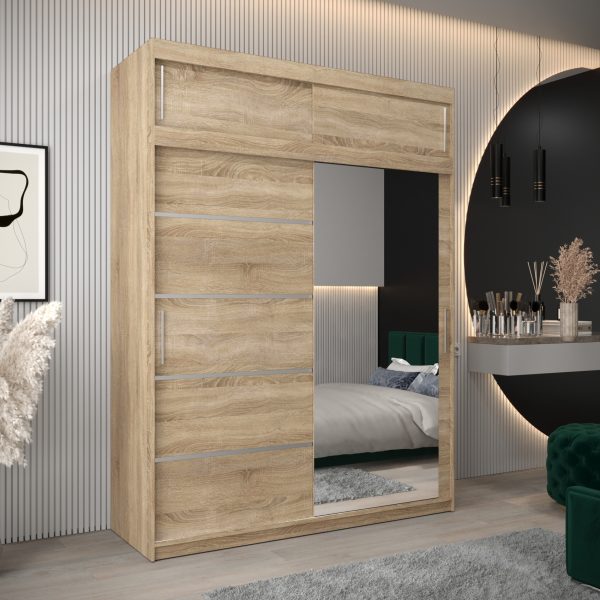 Kledingkast VITTORIA 2 180 met bovenkast