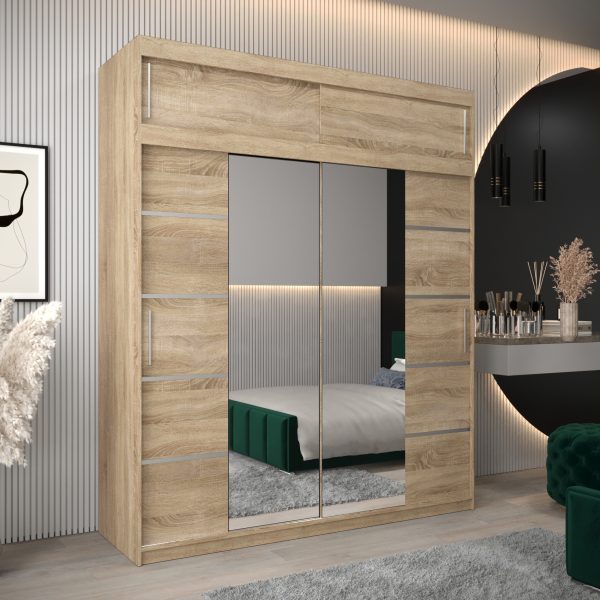 Kledingkast VITTORIA 4 200 met bovenkast