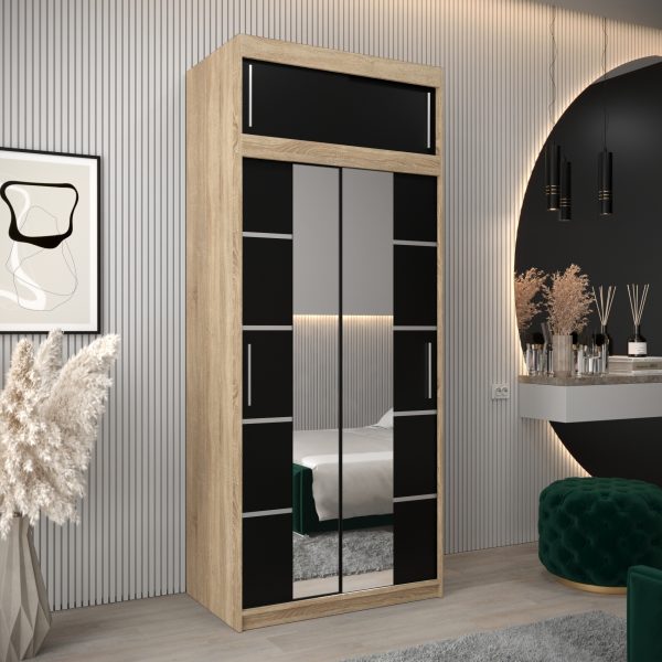 Kledingkast VITTORIA 4 100 met bovenkast