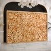 Szafa SOSNA 1 250 Korpus w kolorze dąb artisan , fronty wzór sosna