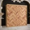 Szafa PARKIET 1 180 Korpus w kolorze dąb artisan , front z nadrukiem parkiet