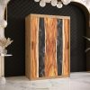 Szafa Żywica 1 120 Korpus w kolorze dąb artisan , fronty wzór zywica