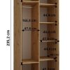 Wnetrze szafy Lanko 100 cm głebokość 60 cm