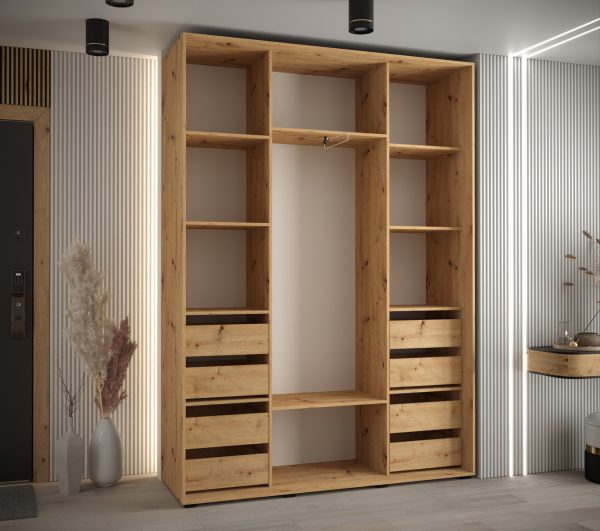 Kledingkast 160 / lades