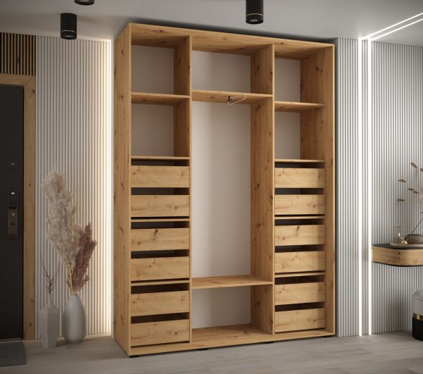 Kledingkast 160 / lades