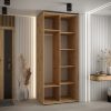 Wnętrze szafy LANKO 2 100 dąb artisan