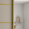 zlota listwa + lustro