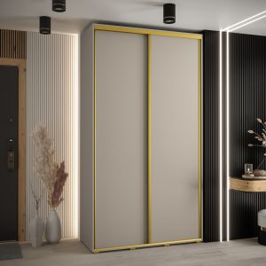 Szafa DAKOTA 1 130 szerokość 45cm kolor kaszmir prowadnica złota