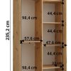 Wnętrze Dakota 110 szerokość 45 cm