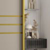 goudstrip + spiegel