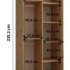 Wnetrze Dakota 110 głębokość 60 cm