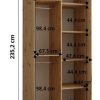 Wnetrze Dakota 120 głębokość 60 cm