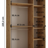 Wnetrze Dakota 150 głębokość 60 cm