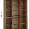 Wnetrze Dakota 180 głębokość 60 cm
