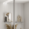 lustro+ listwa srebrna