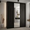 Kast CANNES 9-190 Breedte: 45 cm Korpus: zwart Front: zwart Lijst: zwart