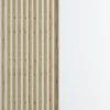 Wit mat lamellen artisan + spiegel