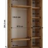 Afmetinge 150/60/205
