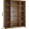 Afmetinge 190/60/205